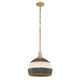 Crystorama - ZAN-9003-SG-MK - Three Light Pendant - Zanzibar - Soft Gold