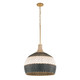 Crystorama - ZAN-9005-SG-MK - Five Light Pendant - Zanzibar - Soft Gold