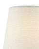 Off-White Fine Grasscloth Chandelier Shade (0900-0024)