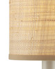 Natural Grasscloth Chandelier Shade (0900-0028)