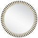 Currey and Company - 1000-0137 - Mirror - Arvi - Natural/Black