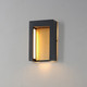 Alcove LED Outdoor Wall Sconce (E30102-BKGLD)