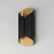 Folio LED Outdoor Wall Lamp (E30152-BKGLD)