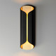 Folio LED Outdoor Wall Lamp (E30156-BKGLD)