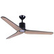 Minka Aire - F669L-CL/ASW - 56Ceiling Fan - Tempri - Coal Black