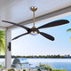 Mortyn 60"Ceiling Fan (F698L-LBR/DO)