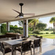 Elavan 36"Ceiling Fan (F743L-DB/ASW)