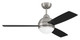 Craftmade - KNE48BNK3 - 48 Ceiling Fan - Keen - Brushed Polished Nickel