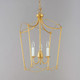 Plumette Three Light Pendant (12163GL)