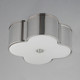 Clover Two Light Flush Mount (12247WTPN)