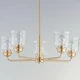 Acadia Five Light Chandelier (12266CDHR)
