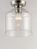 Acadia One Light Semi-Flush Mount (12270CDSN)