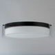 Duo LED Flush Mount (12284CLSWBK)
