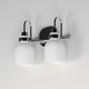 Milk Two Light Bath Vanity (12332WTPC)