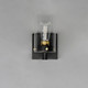 Pinn One Light Wall Sconce (12401CLBKSBR)
