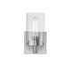 Maxim - 12401CLSN - One Light Wall Sconce - Pinn - Satin Nickel