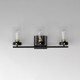 Pinn Three Light Bath Vanity (12403CLBKSBR)