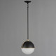 Duke One Light Pendant (12412SWBKWBR)