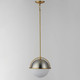 Duke One Light Pendant (12412SWSNSBR)
