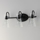 Ava Three Light Bath Vanity (12483CLBK)