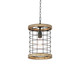 Maxim - 12519DWBK - One Light Pendant - Homestead - Driftwood / Black