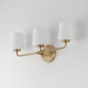 Durham Three Light Bath Vanity (12693WTNAB)