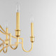Normandy Six Light Chandelier (12786GL)