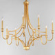 Normandy Eight Light Chandelier (12788GL)