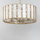 Miramar Four Light Pendant (12804CZNAB)