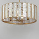 Miramar Four Light Pendant (12804CZNAB)