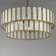 Miramar Six Light Chandelier (12806CZNAB)