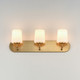 Durham Three Light Bath Vanity (12893WTNAB)