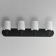 Durham Four Light Strip Bath Vanity (12894WTBK)