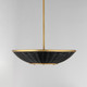 Rattan Three Light Pendant (14462BRNAB)