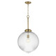 Maxim - 15196CRSBR - One Light Pendant - Kasbah - Satin Brass