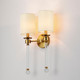 Lucent Two Light Wall Sconce (16108WTCLHR)
