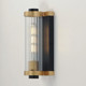 Opulent One Light Outdoor Wall Sconce (16120CRBKAB)