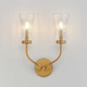Camelot Two Light Wall Sconce (16152CRNAB)