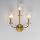 Camelot Three Light Wall Sconce (16153CRNAB)