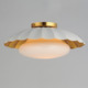 Primrose One Light Flush Mount (18059MWGL)