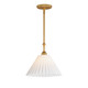 Maxim - 18311SWGL - One Light Pendant - Kismet - Gold Leaf