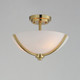 Deven Three Light Semi Flush Mount (20031SWSBR)