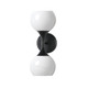 Maxim - 21222MRBK - Two Light Wall Sconce - Neve - Black