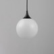 Neve One Light Pendant (21226MRBK)