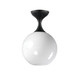Maxim - 21229MRBK - One Light Flush Mount - Neve - Black