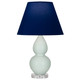 Robert Abbey - A788N - One Light Accent Lamp - Small Double Gourd - Celadon Glazed Ceramic w/Lucite