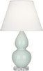 Robert Abbey - A788X - One Light Accent Lamp - Small Double Gourd - Celadon Glazed Ceramic w/Lucite