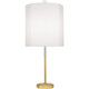 Robert Abbey - AW04 - One Light Table Lamp - Kate - Modern Brass w/ Clear Crystal