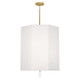 Robert Abbey - AW202 - Six Light Pendant - Kate - Modern Brass w/ Clear Crystal