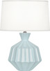 Robert Abbey - BB989 - One Light Accent Lamp - Small Orion - Baby Blue Glazed Ceramic